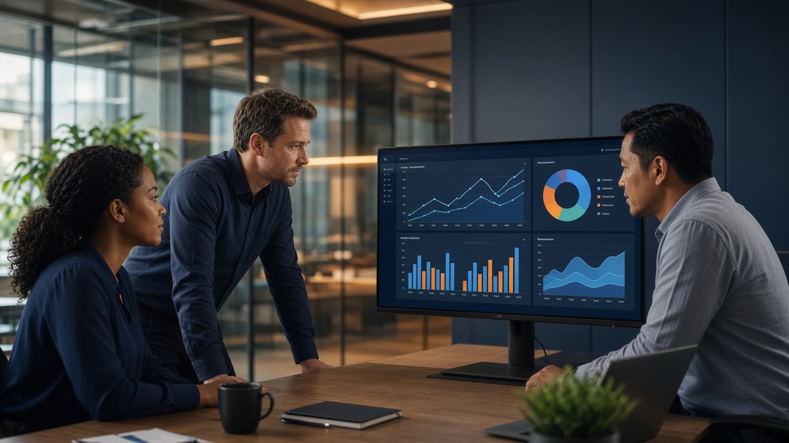 Digital Assist team reviewing campaign analytics